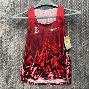 Nike Dri-Fit ADV Aeroswift BTC Racing Running Singlet Women Size Small NWT